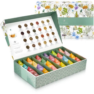 Tasting Assortment Pyramid Tea Chest