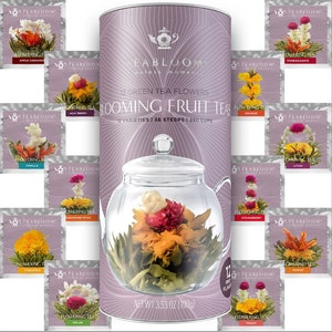 Fruit Variety Blooming Tea Canister