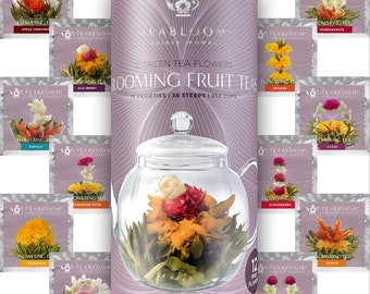 Fruit Variety Blooming Tea Canister