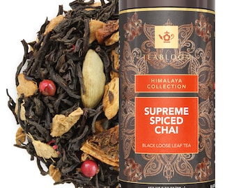 Supreme Spiced Chai Loose Leaf Tea | Bold Artisan Spiced Chai | Rich & Warming | Teabloom
