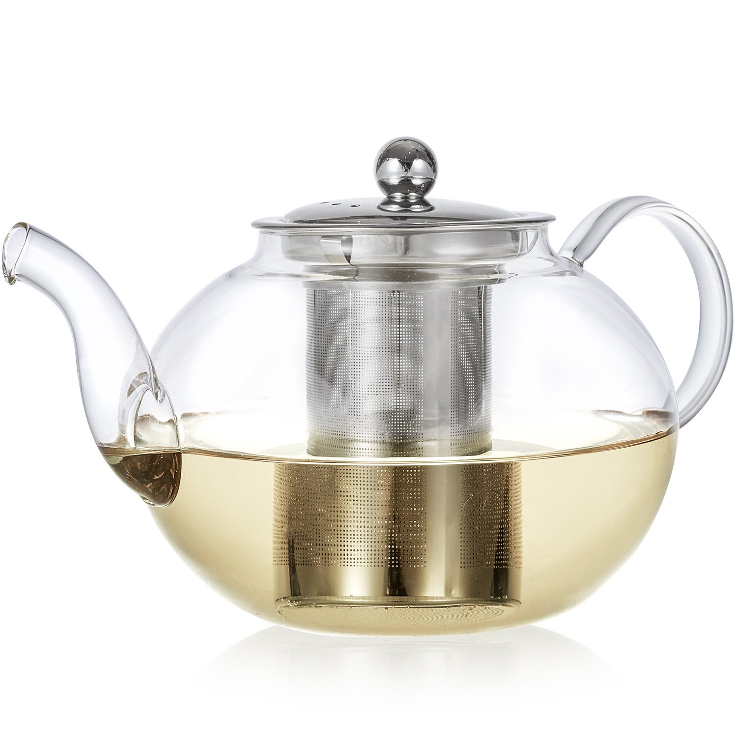 Teabloom Florence Glass Teapot With Removable Infuser Etsy