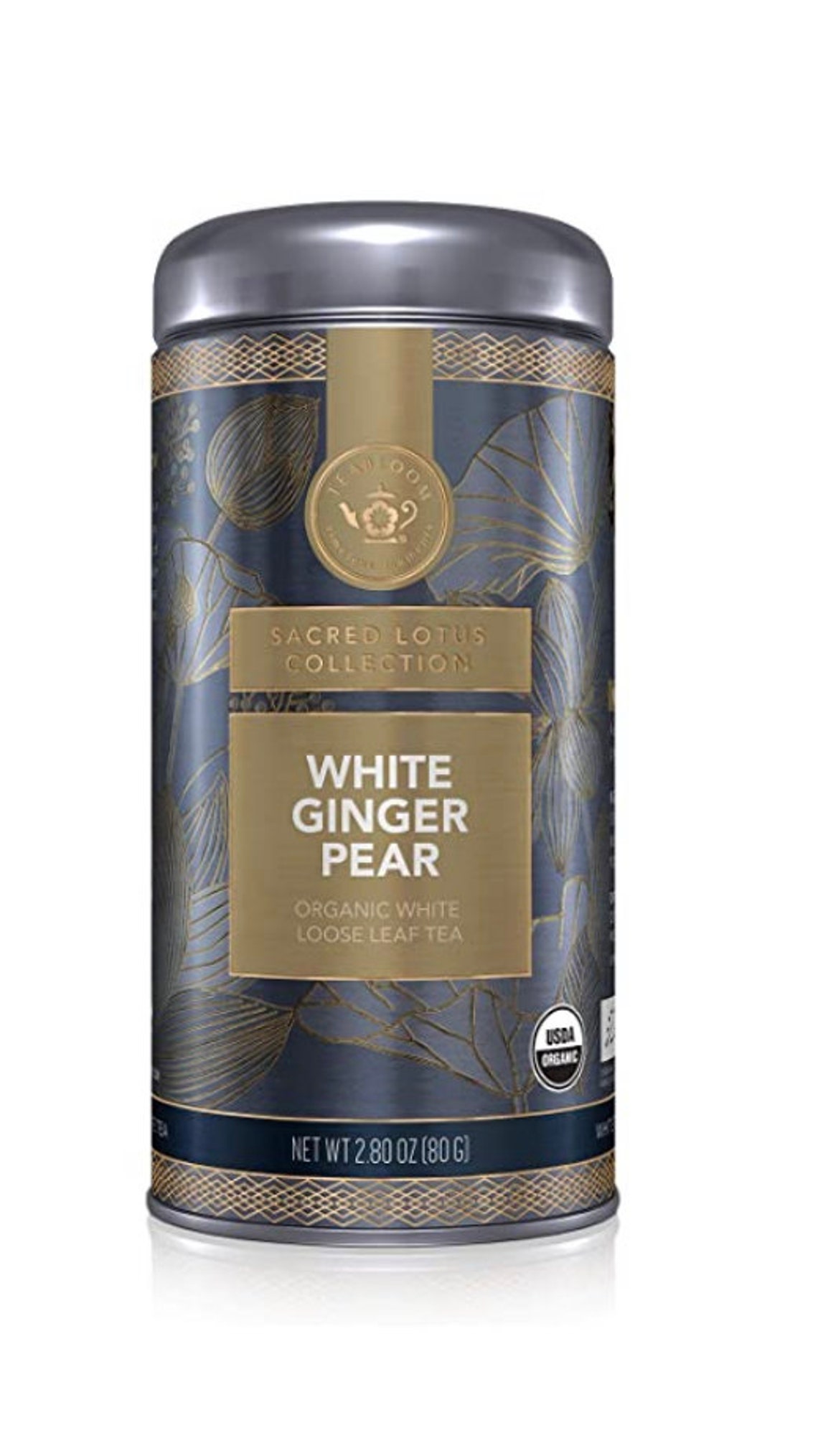 Teabloom Organic White Tea White Ginger Pear Loose Leaf Tea Etsy