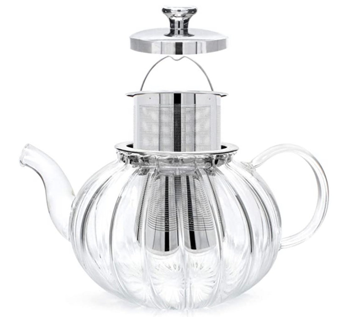 Teabloom Vienna Glass Teapot LeadFree Borosilicate Glass Etsy