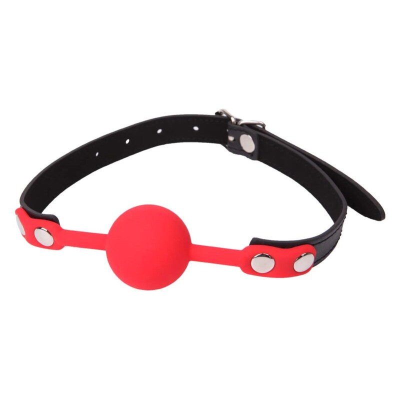 Ball Gag Ring Gag Open Mouth Soft Silicone Adjustable Slave Etsy