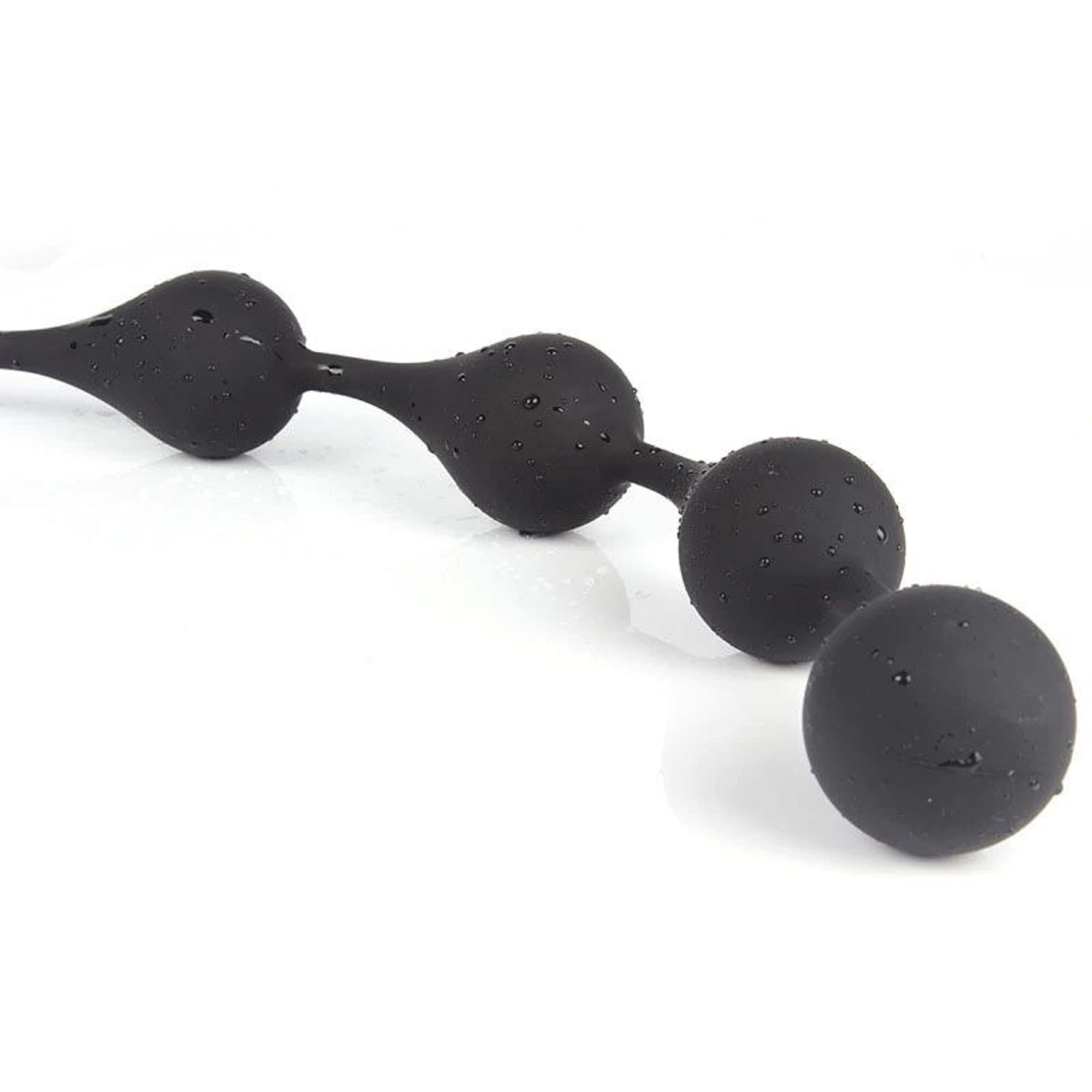 Anal Beads Balls Smooth Silicone Black Anal BDSM Anal Fetish 3 | Etsy