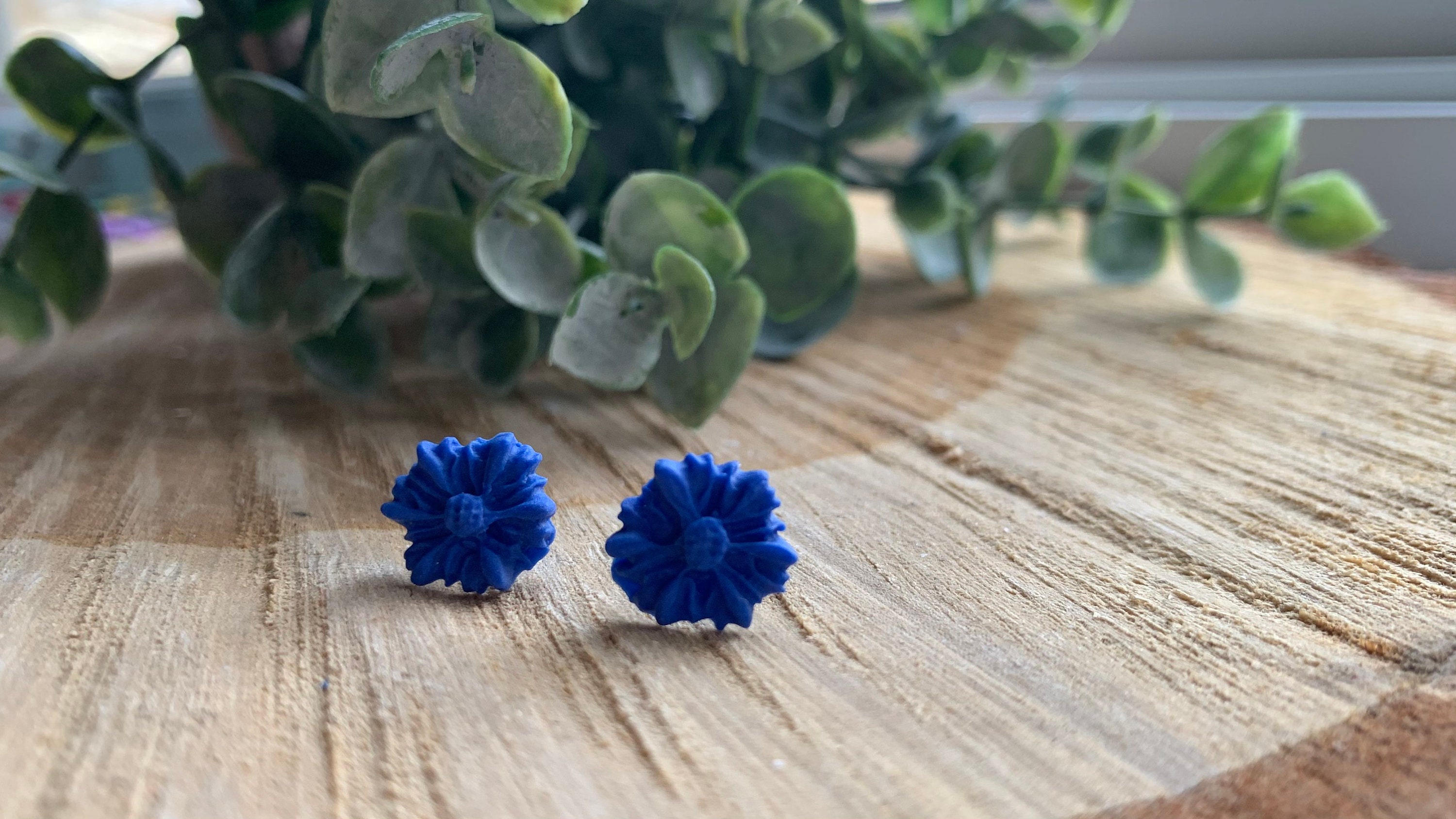 Spring flower studs part 2 Etsy