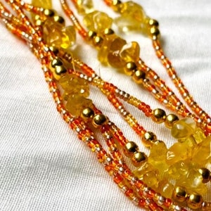 Prosperity - Citrine Waist Beads