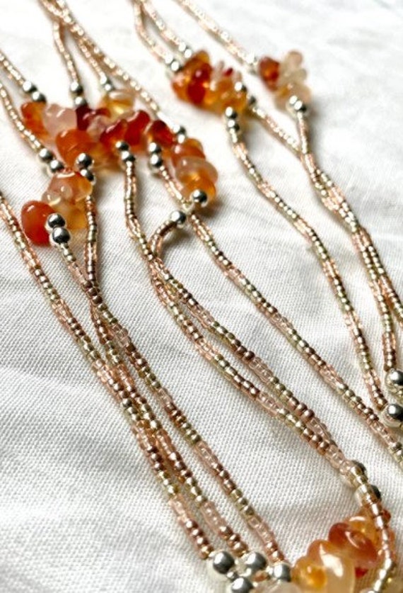 Vitality Carnelian Waist Beads Etsy