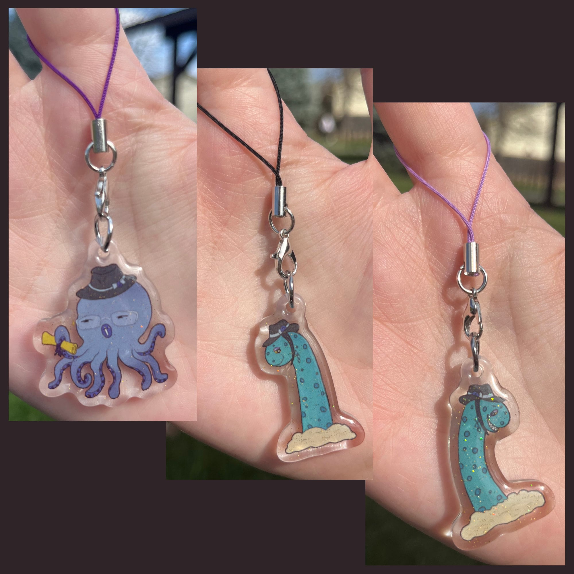 Twisted Wonderland Floyd Nickname Mini Charms - Etsy