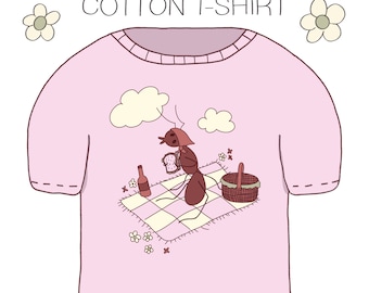 Ant's Picnic Hand Printed T-Shirt