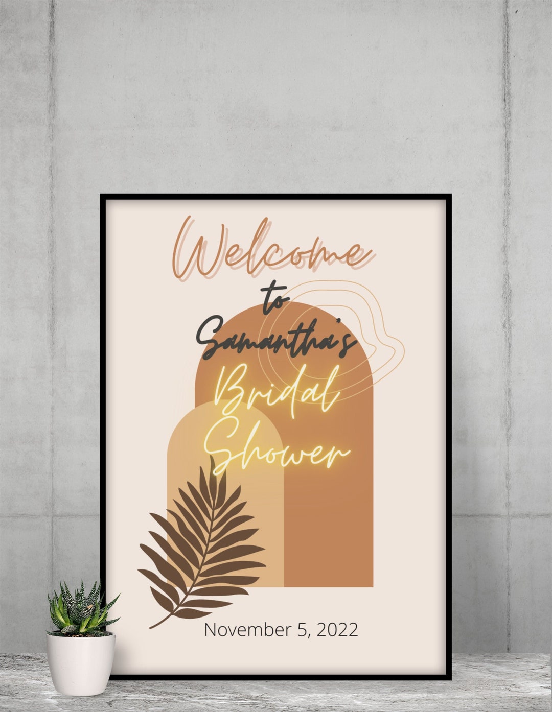 Bridal Shower Welcome Sign Template, Dusky Pink, Printable Pink Floral ...