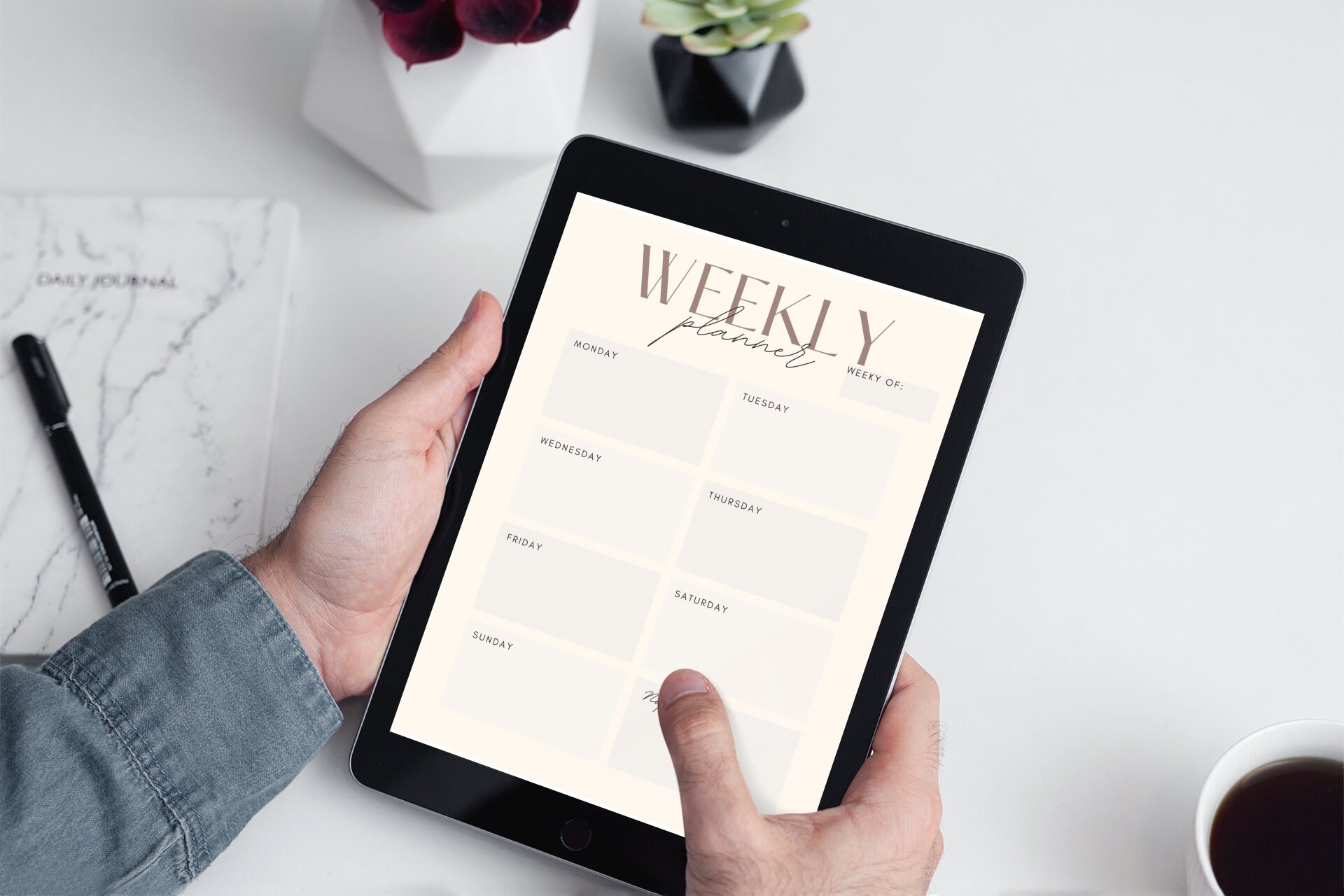 Printable Planners Yearly, Printable Yearly Planner, Yearly Goals ...