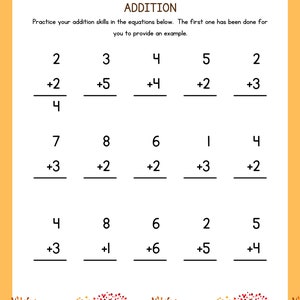 Fall Math Activities, 20 Worksheets, First Grade Math Worksheets, Home ...
