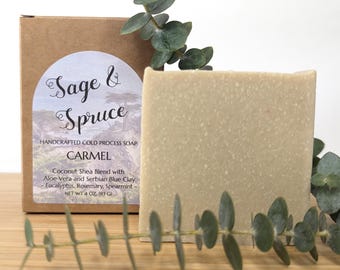 Carmel Cold Process Soap Bar