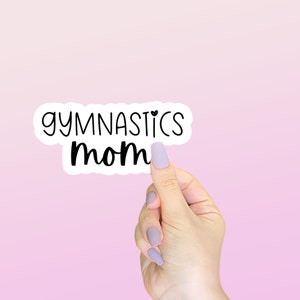 Gymnastics Mom Gymnastics Sticker