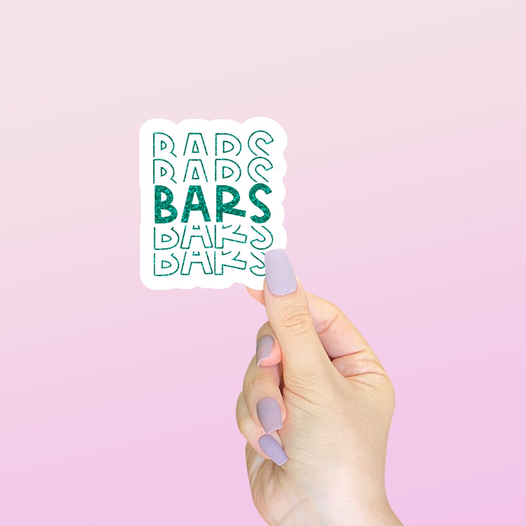 Bars Mirror Gymnastics Sticker - Etsy