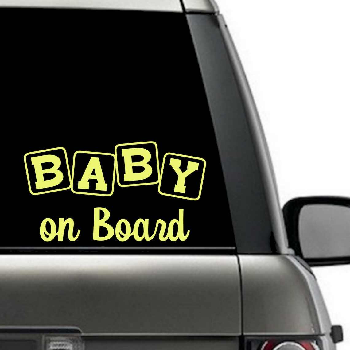 Pegatina Ventana Coche Pegatina Bebé A Bordo 15x13,7cm - Adhesivo Vinilo  Para Coche O Moto Vinilo Seguridad Vehicular, image size:1140x1140