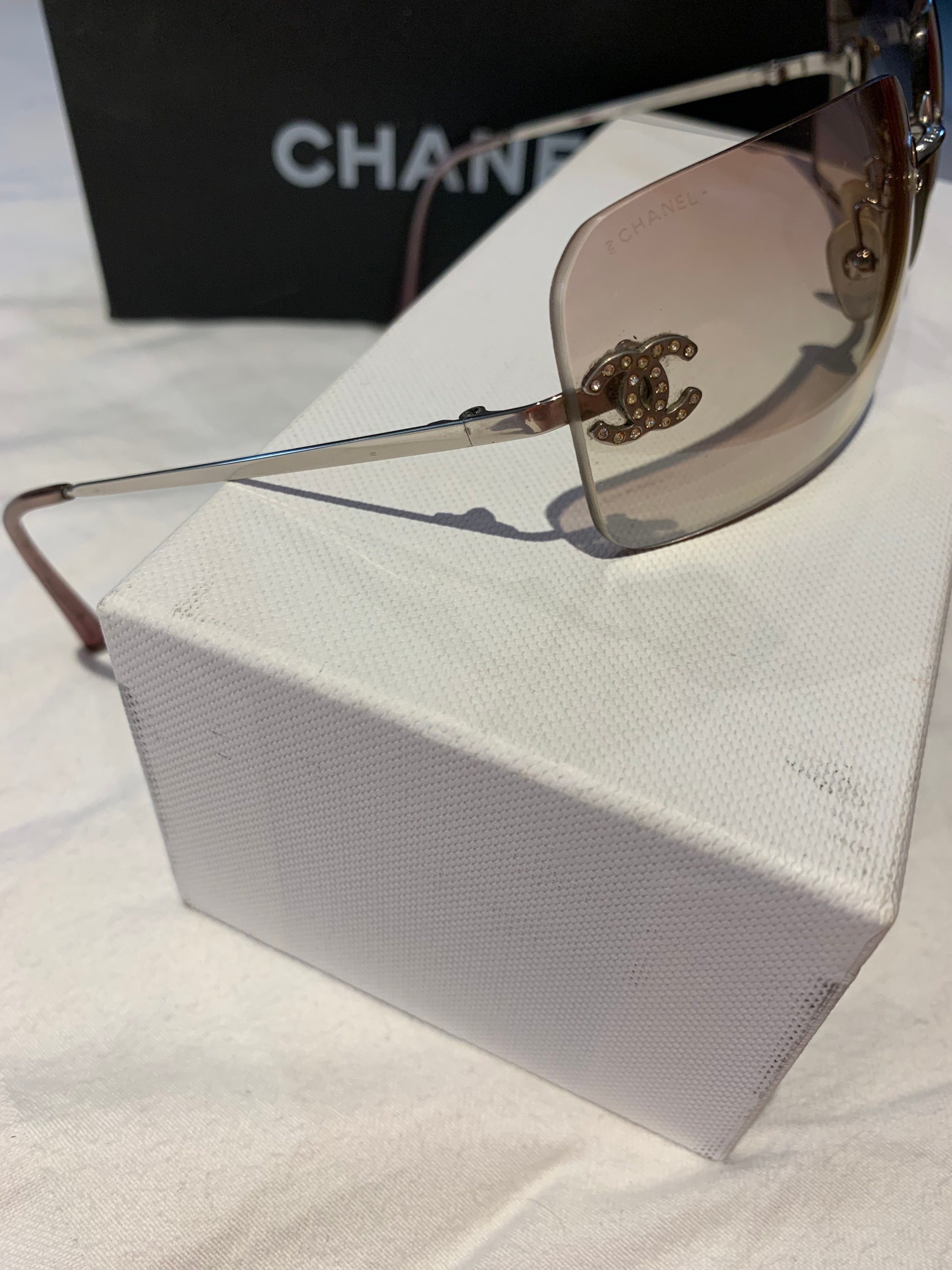 Chanel 4017 D Coco Crystal Rhinestones Genuine Vintage