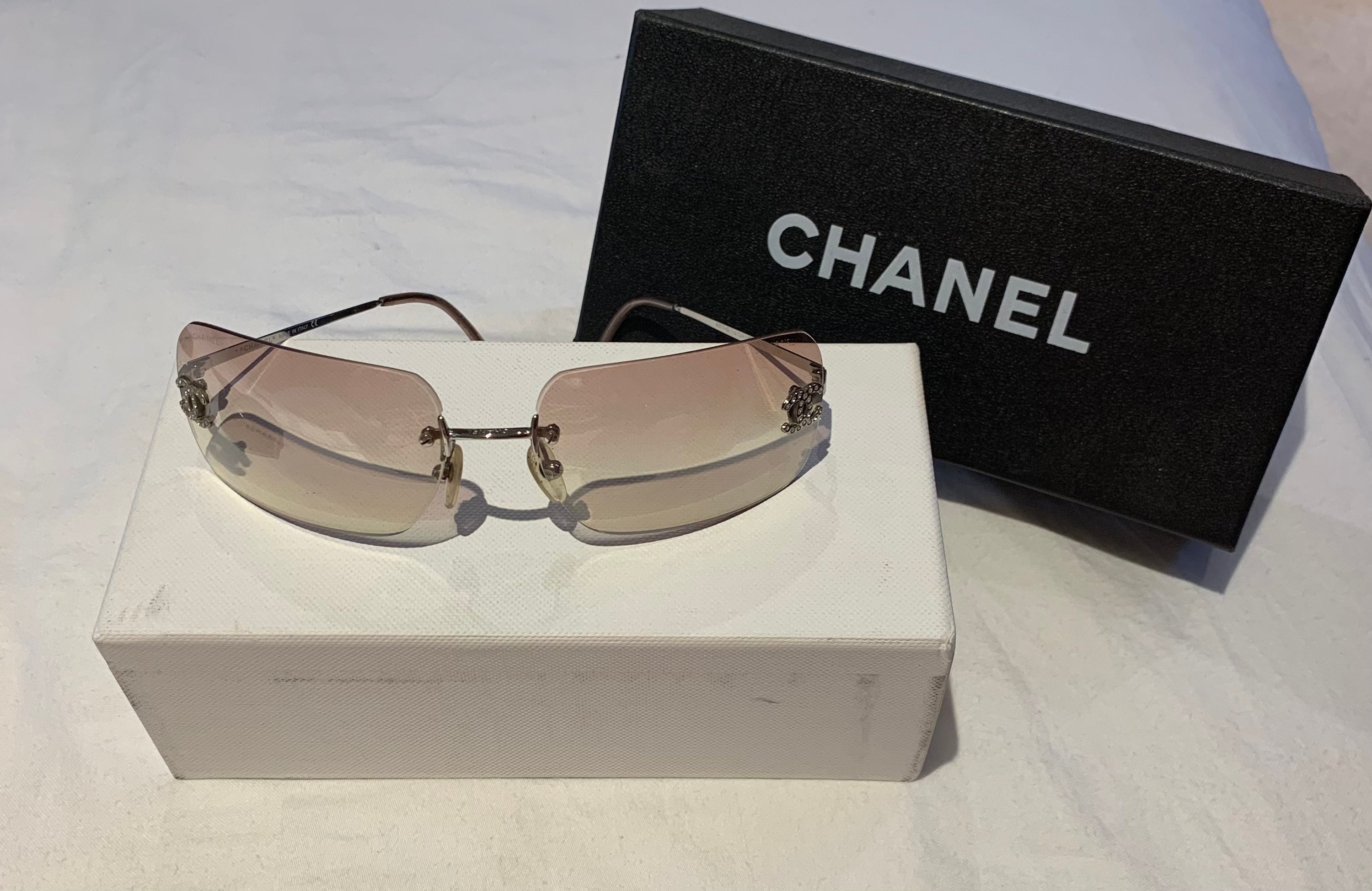 Chanel 4017 D Coco Crystal Rhinestones Genuine Vintage