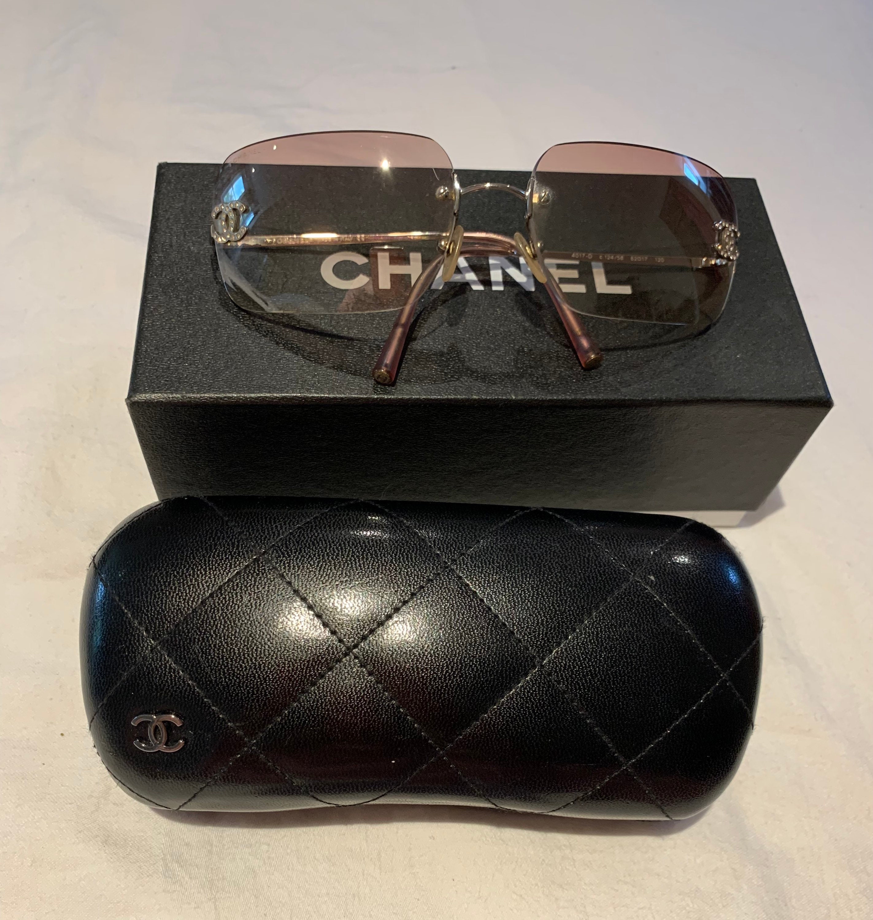Chanel 4017 D Coco Crystal Rhinestones Genuine Vintage