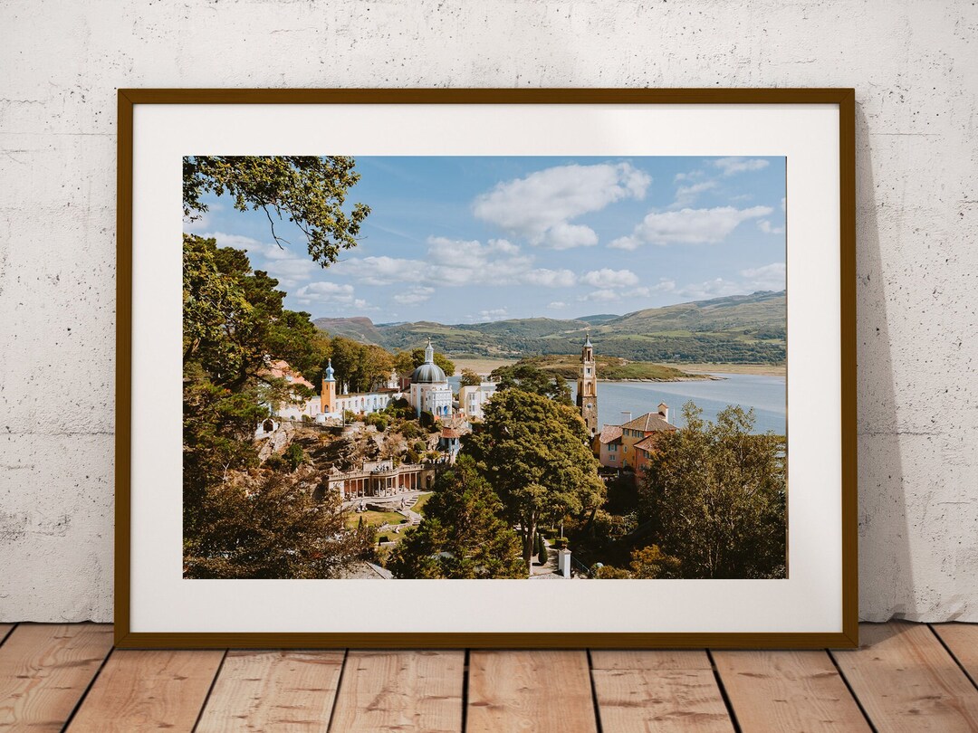 Portmeirion Village North Wales Print Limited Edition Photo Fine Art ...