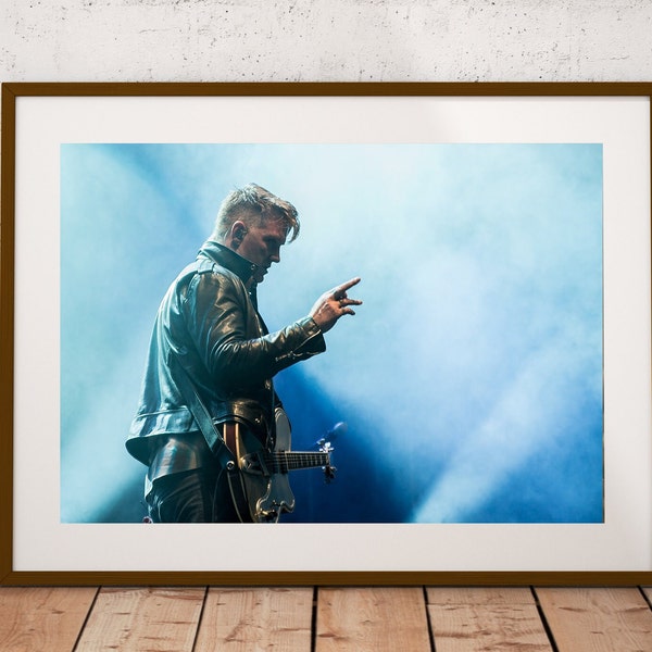 Queens of the Stone Age Josh Homme Print Limited Edition Photo Fine Art Photography Gift Wall Art Gifts Home Decor A1 | A2 | A3 | A4 | 6x4"