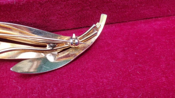 Articulated Wheat Brooch - image 2