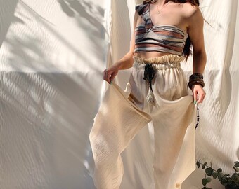 tall womens linen pants 36 inseam