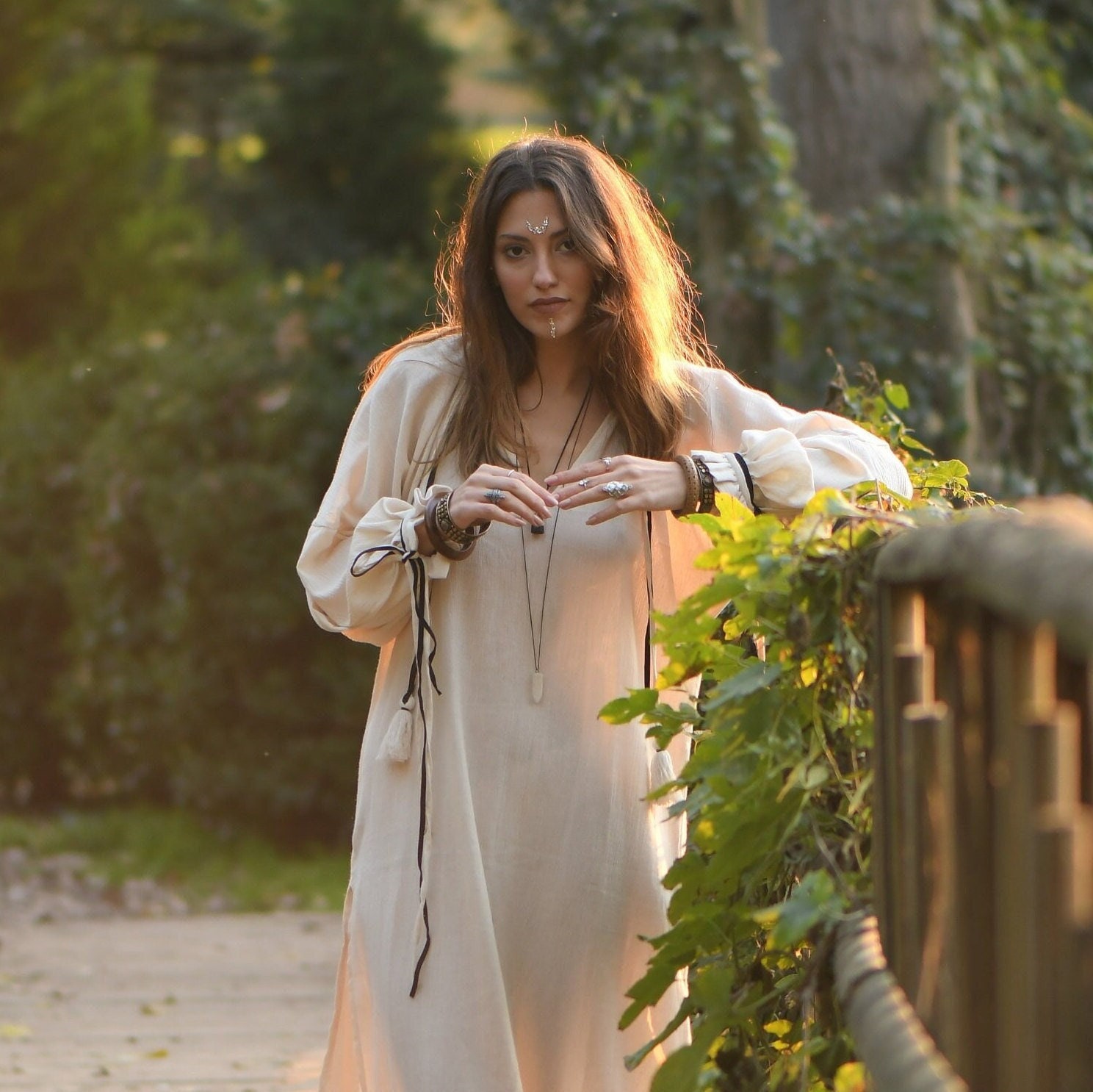 New Organic Cotton Maxi Dress /maxi Dress for Women