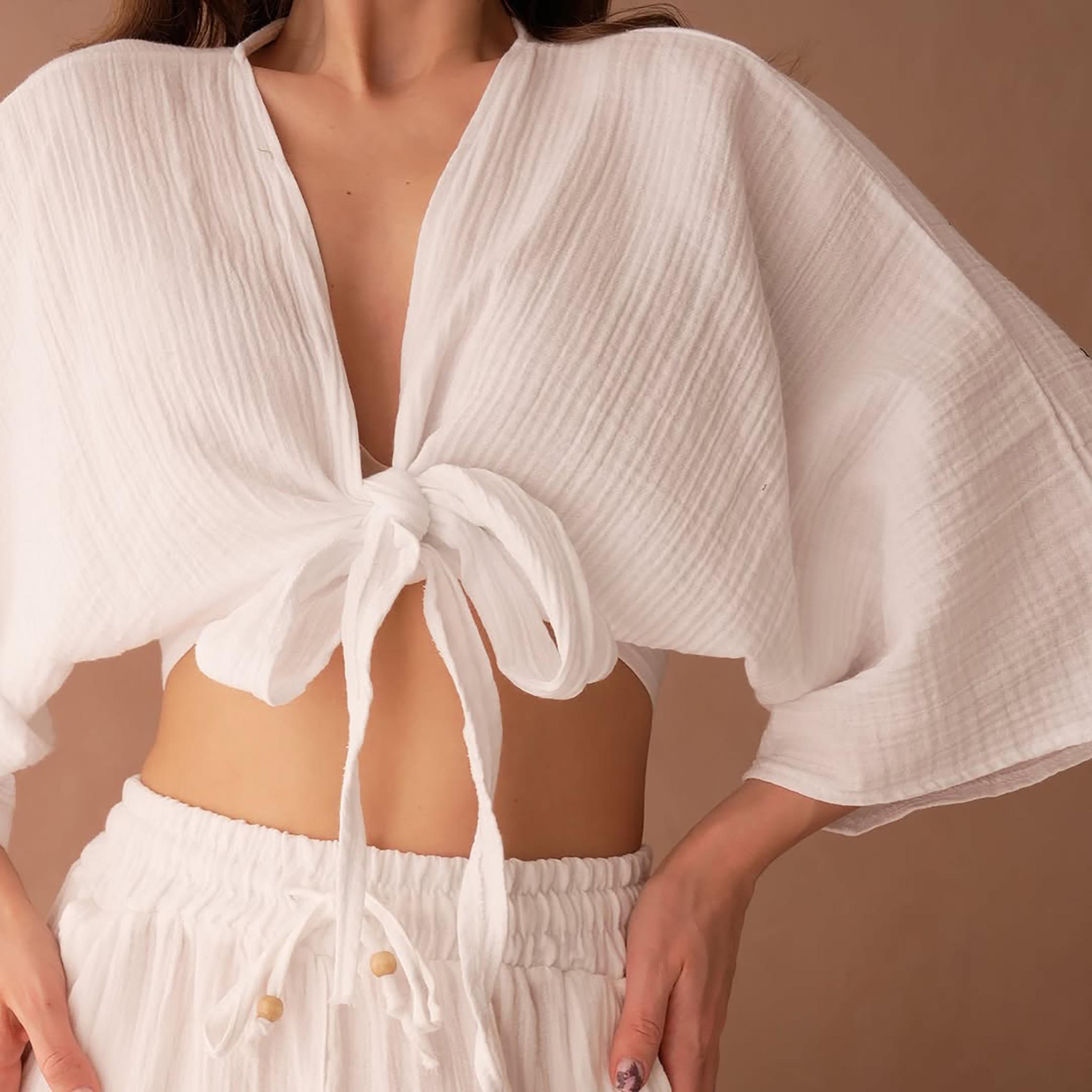 PRE-ORDER- Organic Lotus/Aloe or Banana cotton Fabric-UNDYED