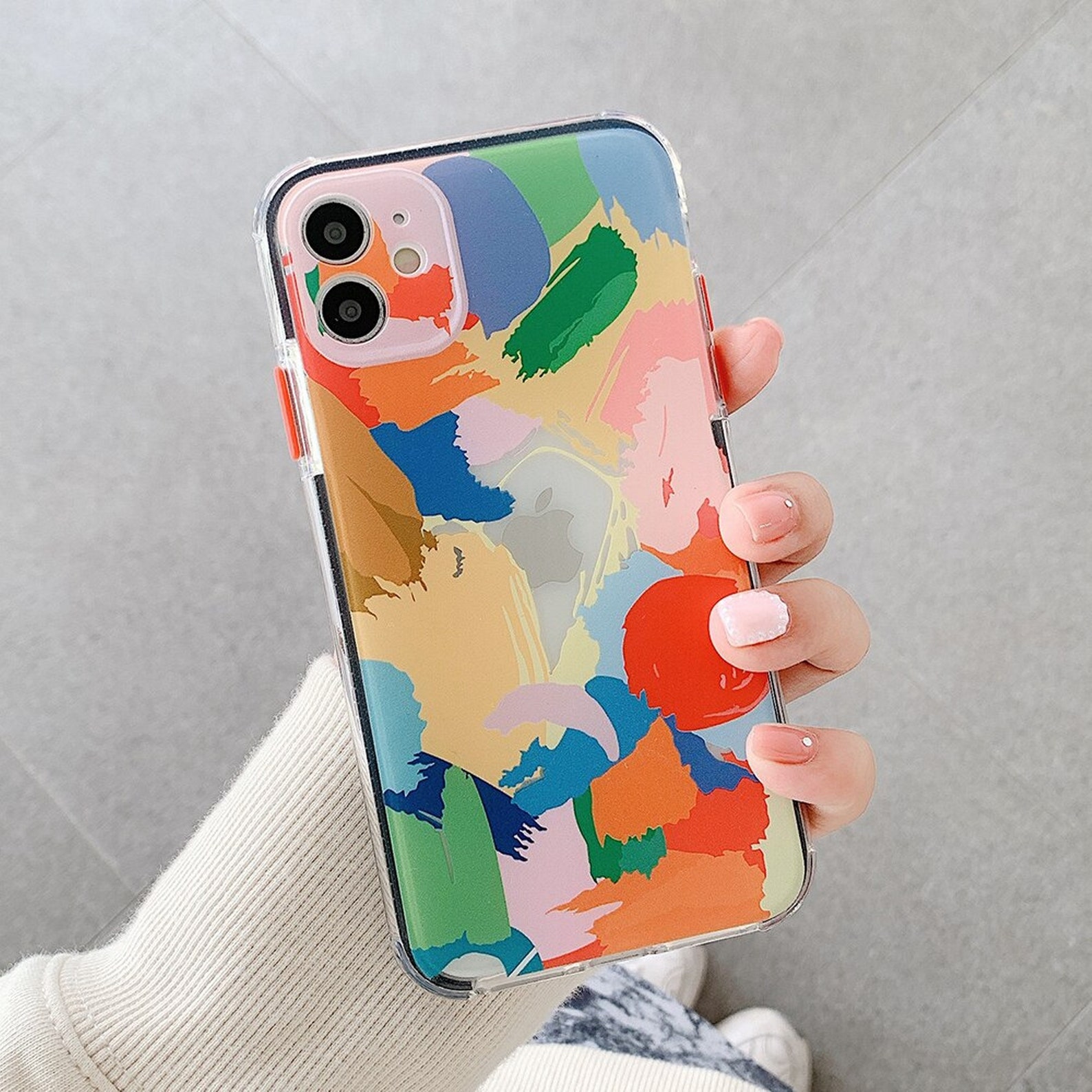 Für iPhone 12 Pro Hüllen Graffiti Art klar Handytasche für Etsy