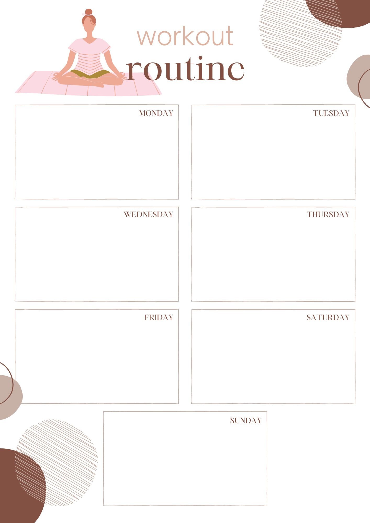 workout-routine-workout-planner-etsy