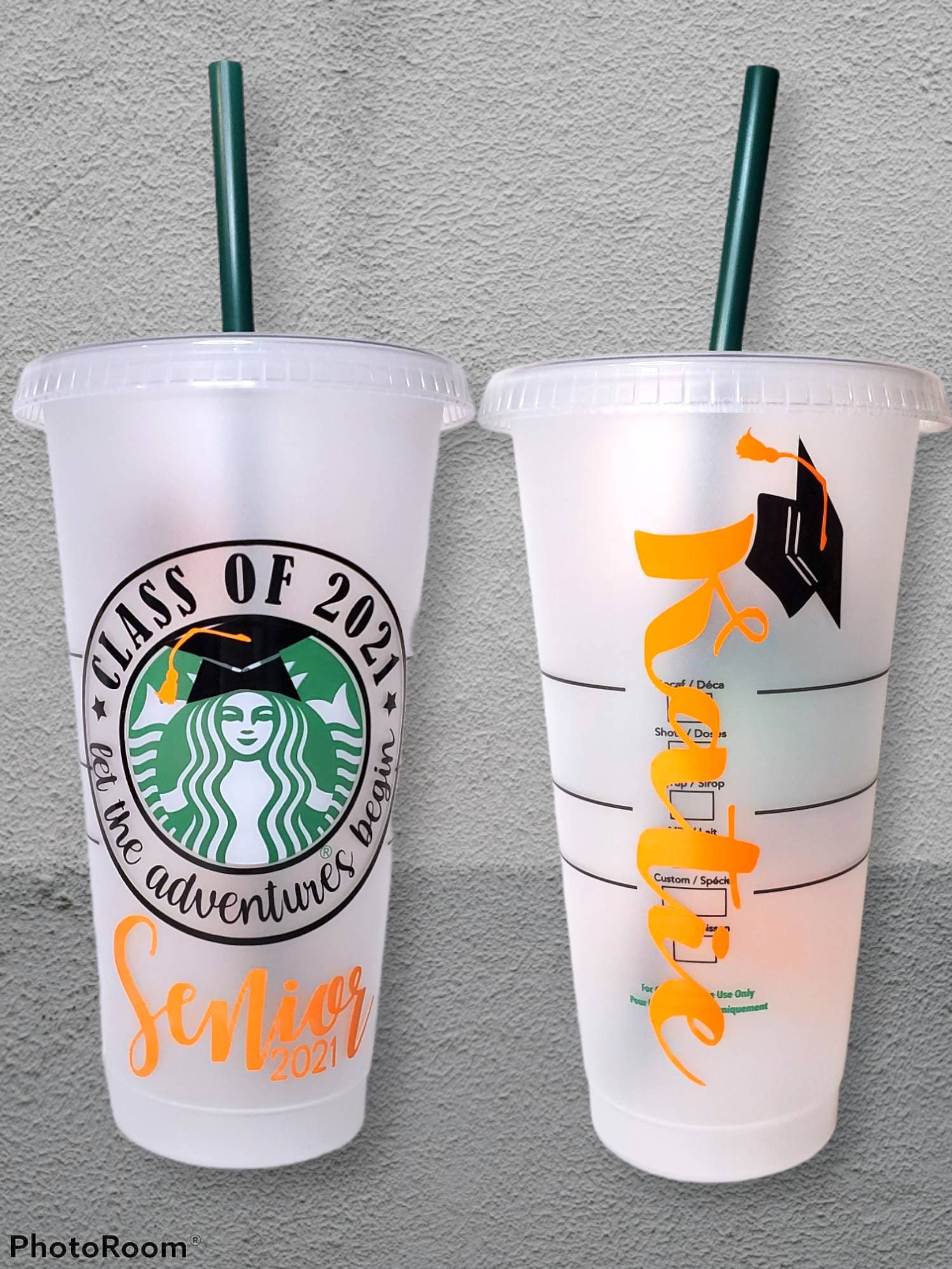 Starbucks Venti Cold Cup Class Of 2021/2022/2023 | Etsy