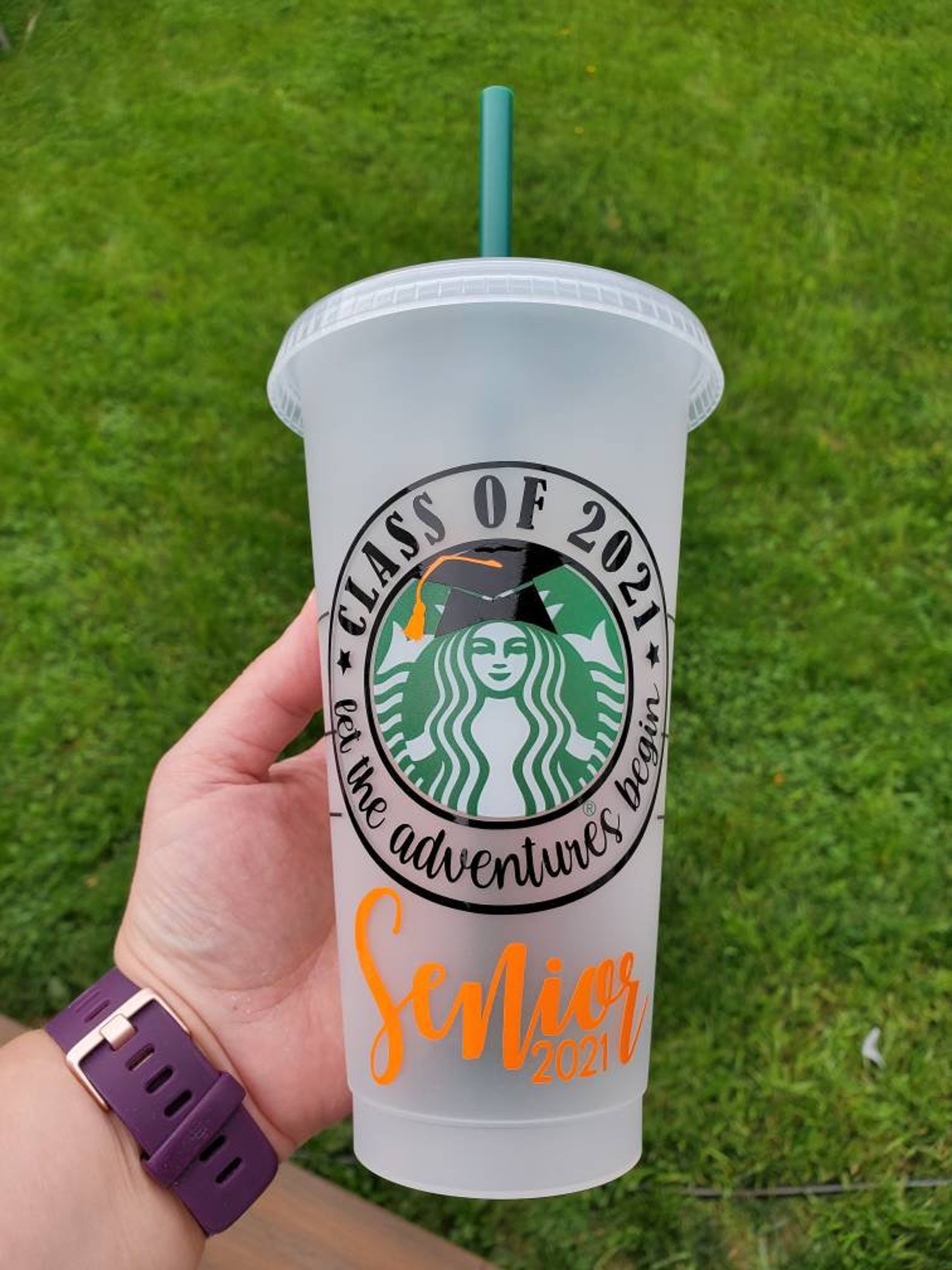Starbucks Venti Cold Cup Class of 2021/2022/2023 Etsy