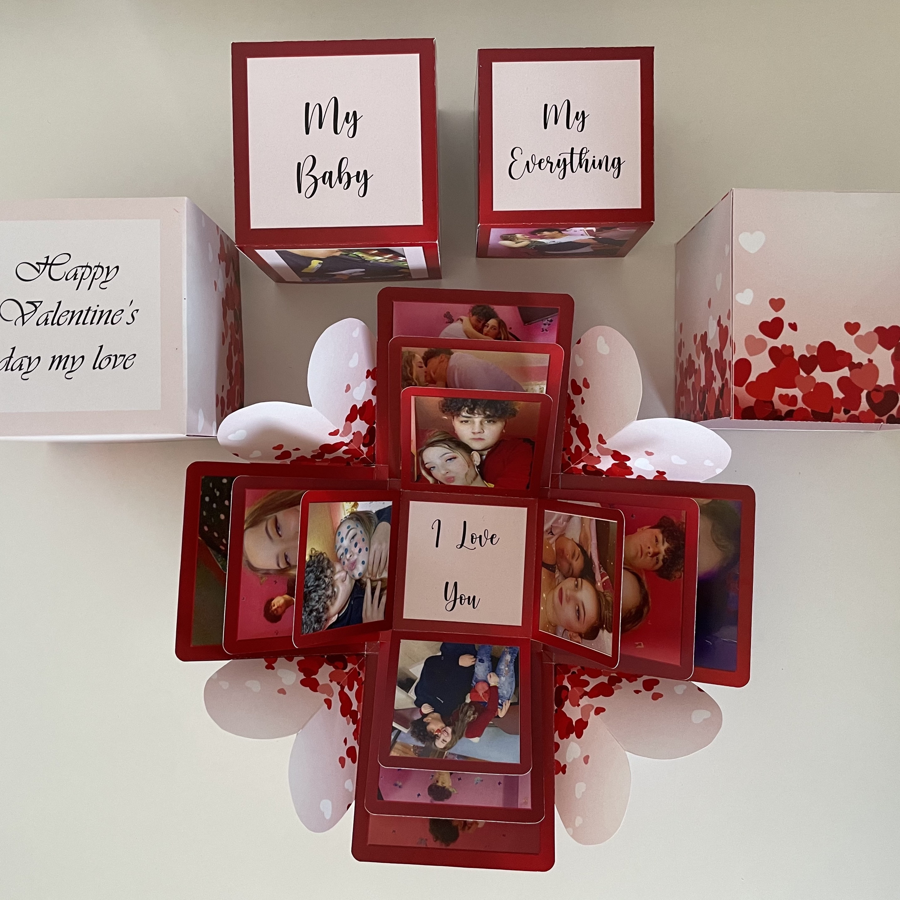 Customized Exploding Photo Box - Etsy