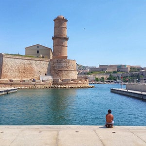 Marseille France Photograph - Cityscape - Scenic - Travel Photography - Digital Print