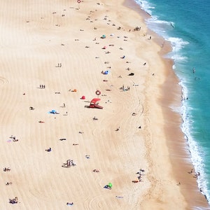 Beach Photography - Nazare - Portugal - Landscape Photo -  Wall Art - Home