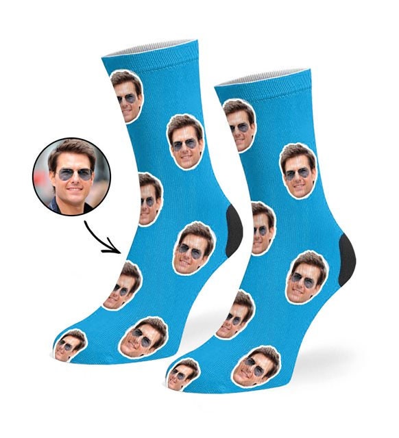 Custom Face Socks Personalized Face Socks Photo Socks Put - Etsy