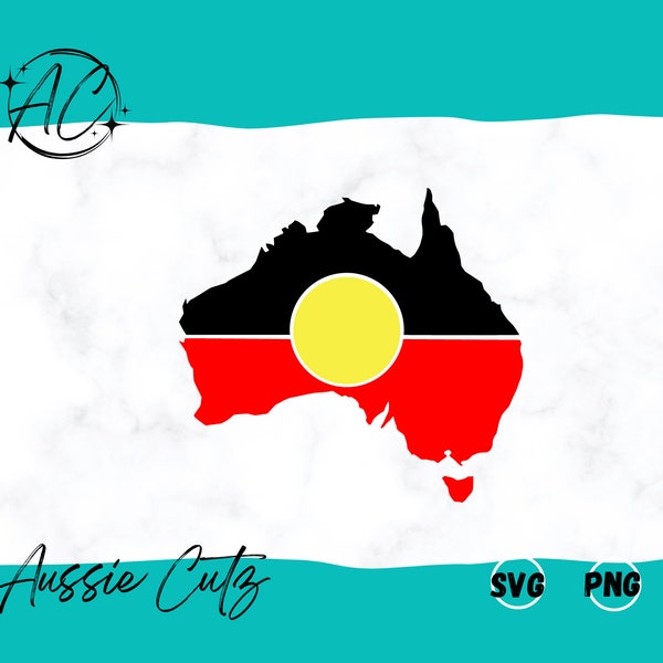 Aboriginal Flag Svg Etsy Australia — free download