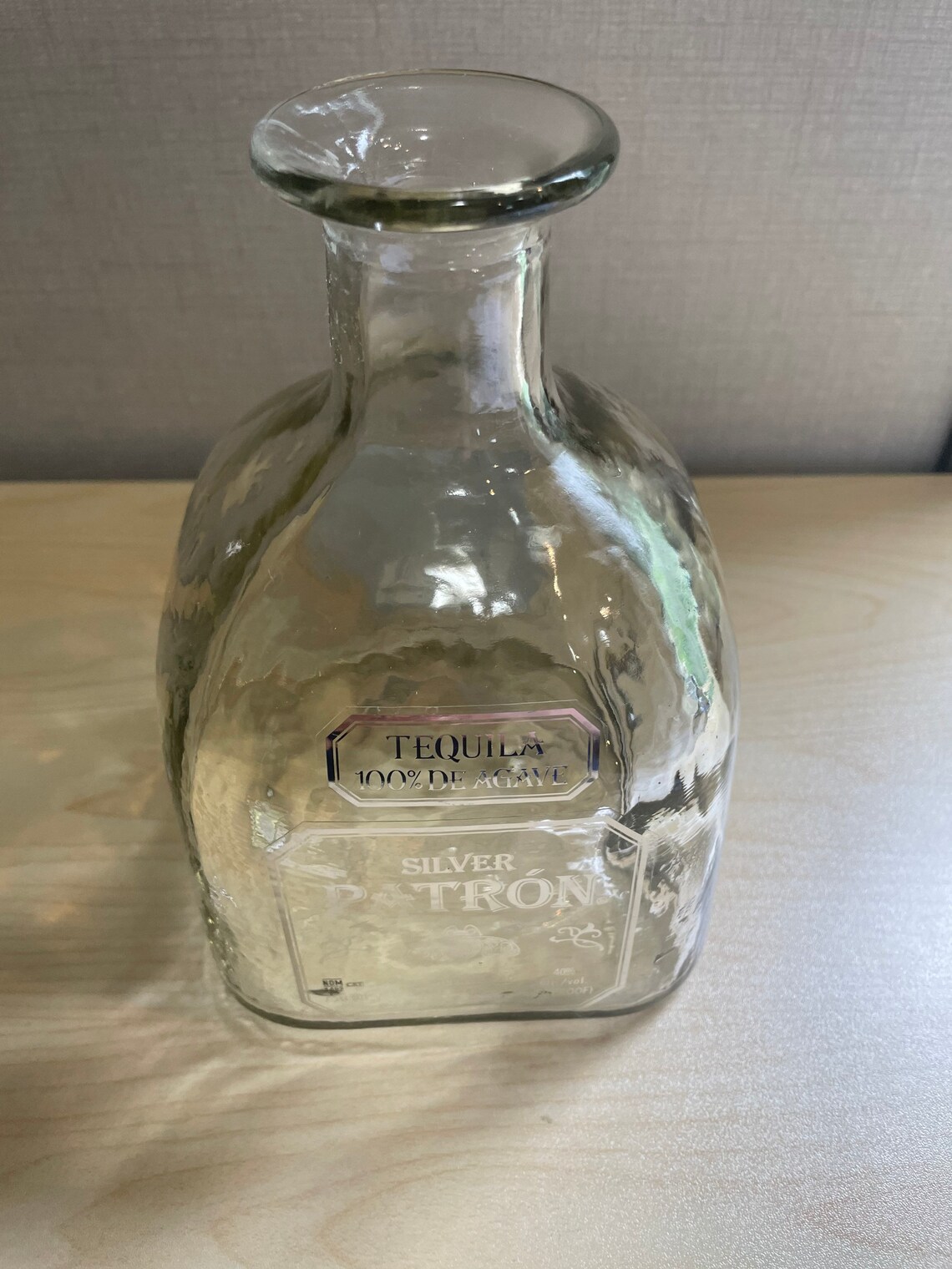 Empty Patron 750ml Bottle Etsy