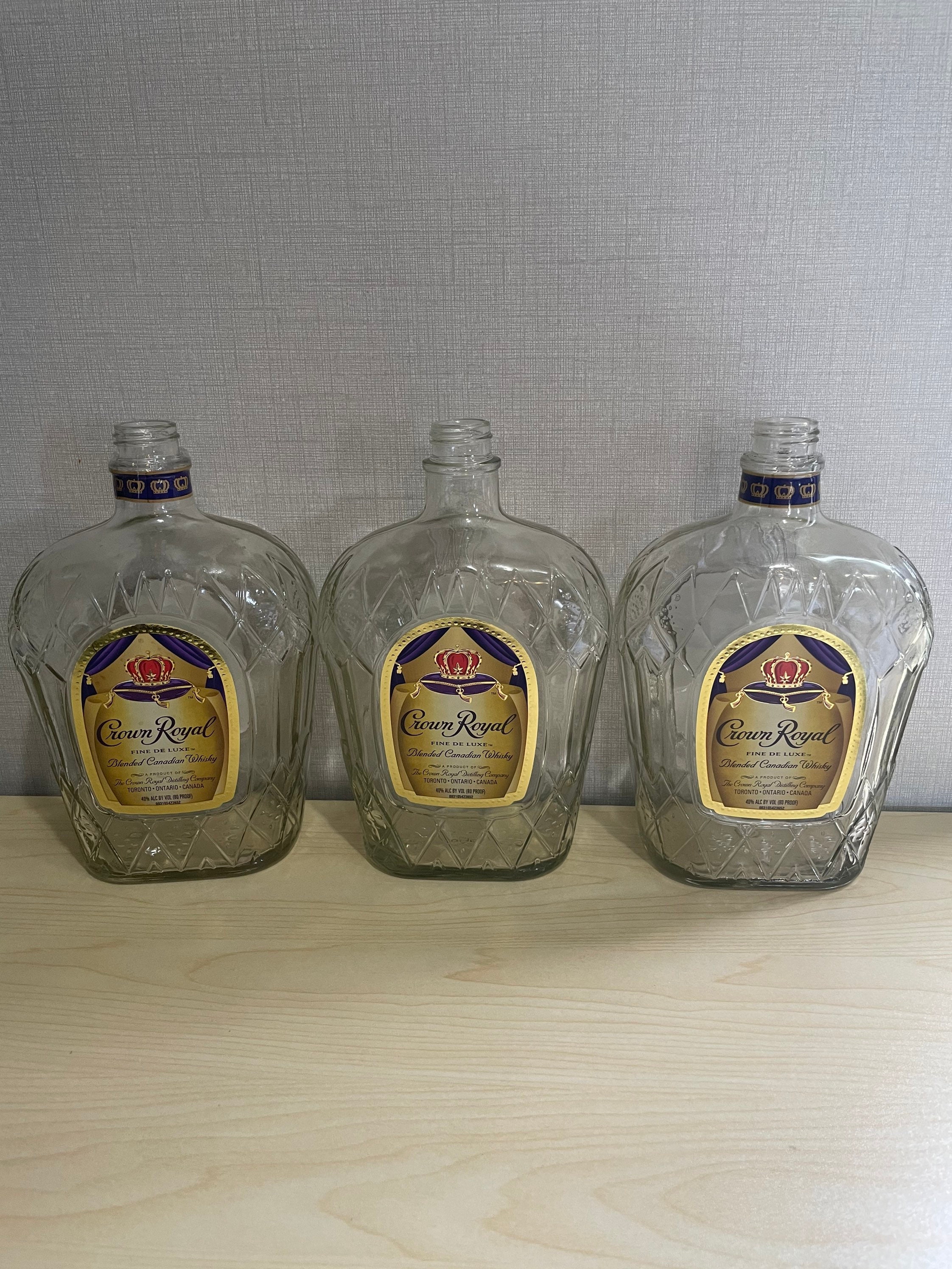 Empty Crown Royal 1 Liter Bottle Etsy