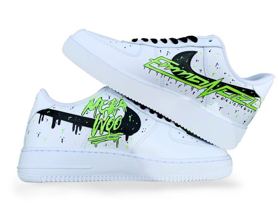 Anuel AA Air Force 1 Custom Sneakers Athletic Shoes Man - Etsy