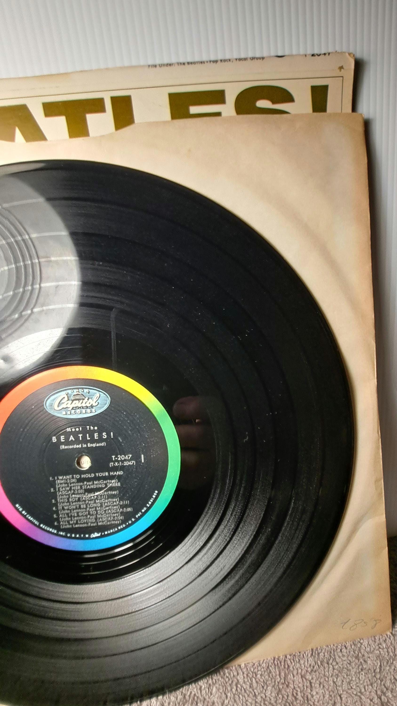 1964 Original Meet the Beatles US 1st Press Vinyl LP Capitol T