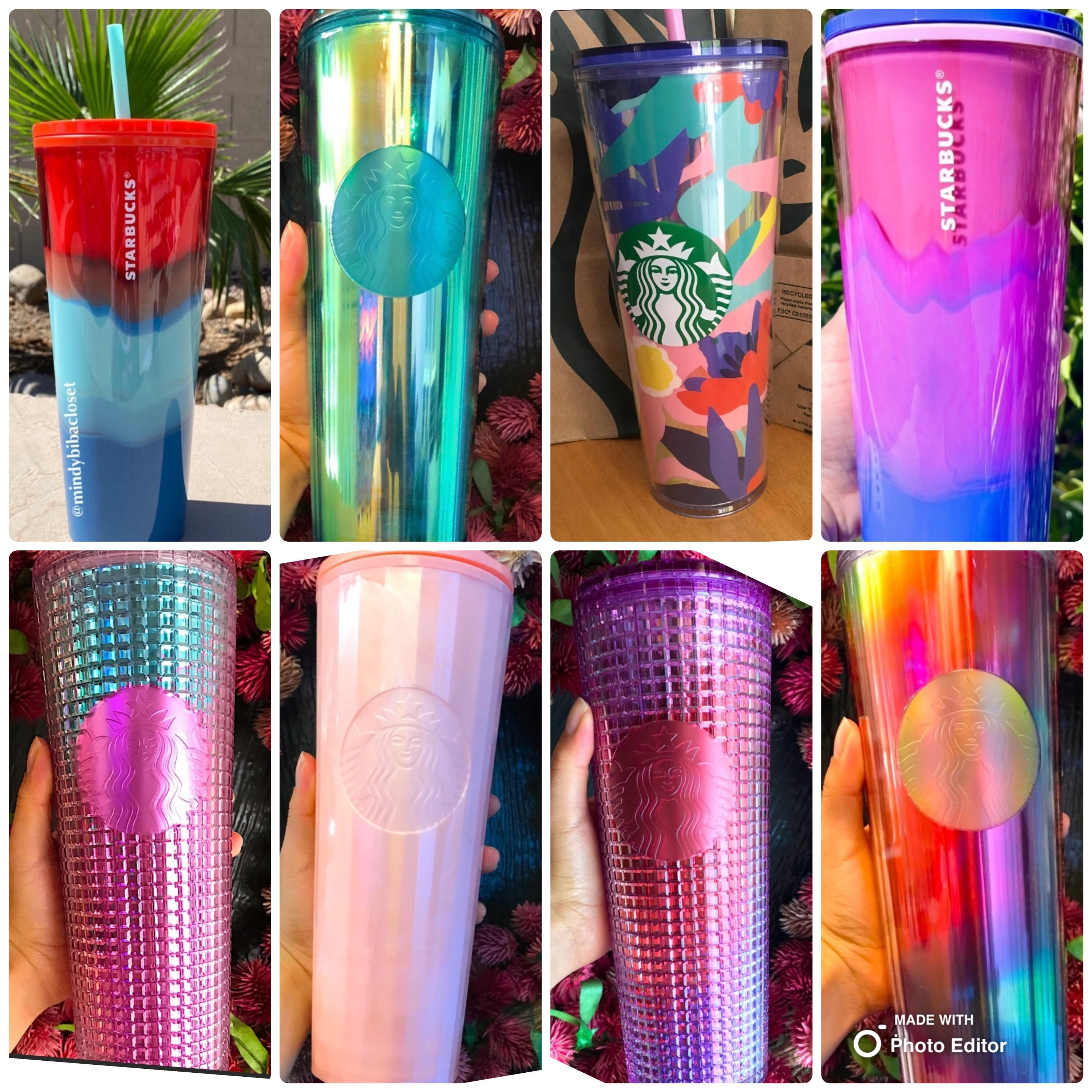 starbucks 2022 summer tumblers