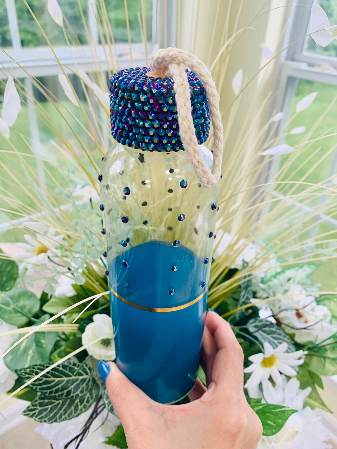 NEW CUSTOM Bling rhinestone water Bottle Bedazzled water Etsy