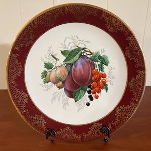 Vintage Weatherby Hanley Royal Falcon Ware Plate England 3-74