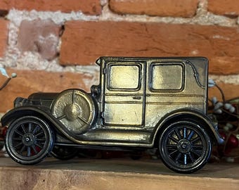 Banthrico 1924 Chrysler Coin Bank | Vintage Diecast Vehicle Savings Bank | &quot;American Bank & Trust Company&quot;