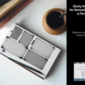 Sticky Notes für reMarkable 2 - 5 Pack | reMarkable 2 Noten | Mini Notes für reMarkable 2