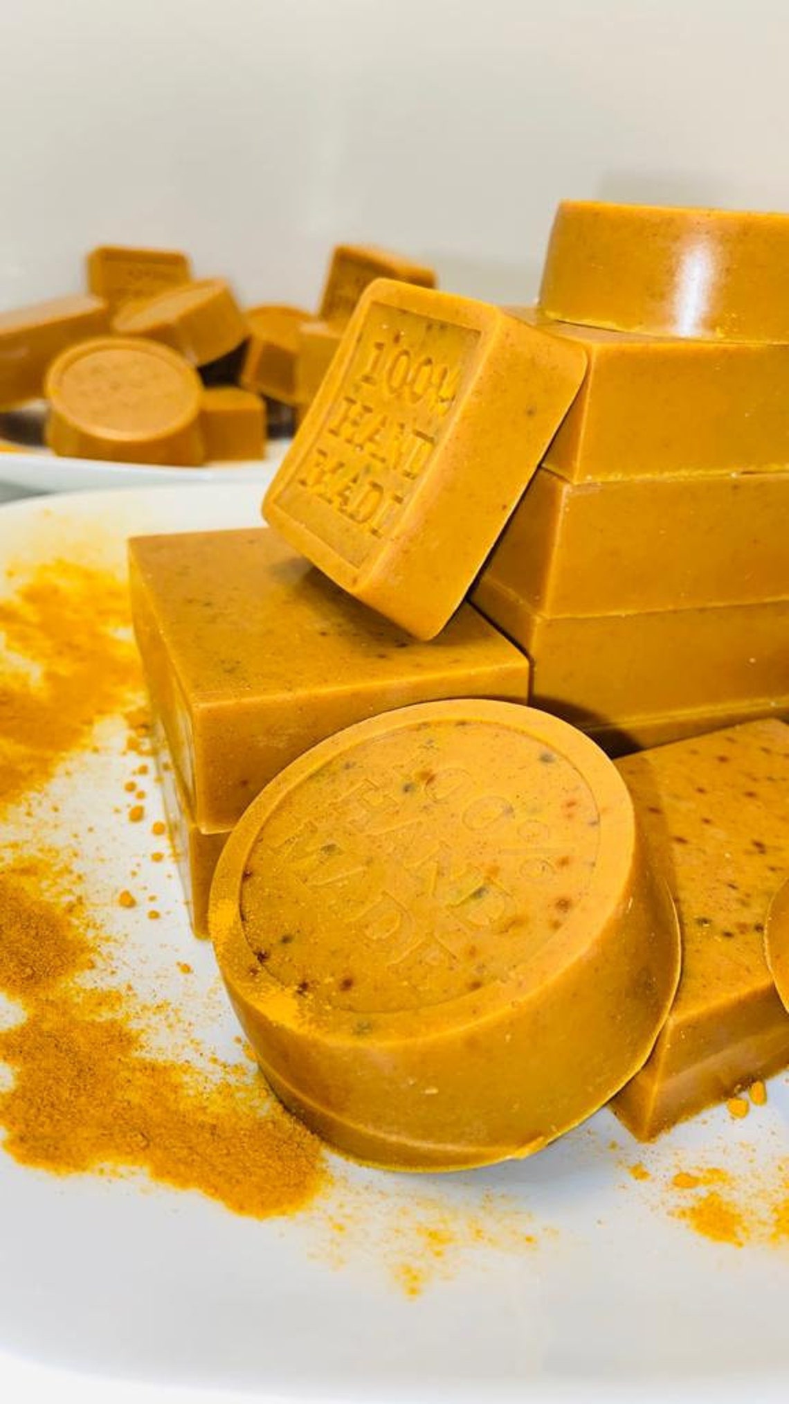 Organic Turmeric Soap. Etsy