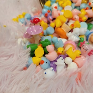 Critter Confetti, Resin animals, resin figurines, frog, ducks, duckies, mini figures, resin crafts, mini resin figures, animal, Mystery